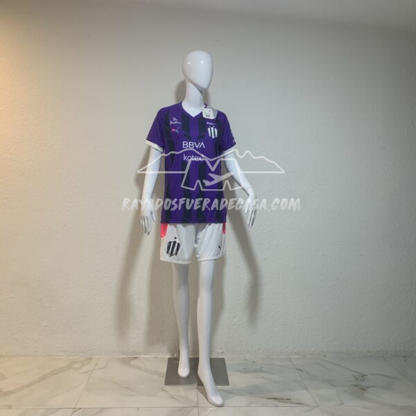 Jersey Rayadas visita temporada 23-24 versión jugadora Talla XL corte para dama