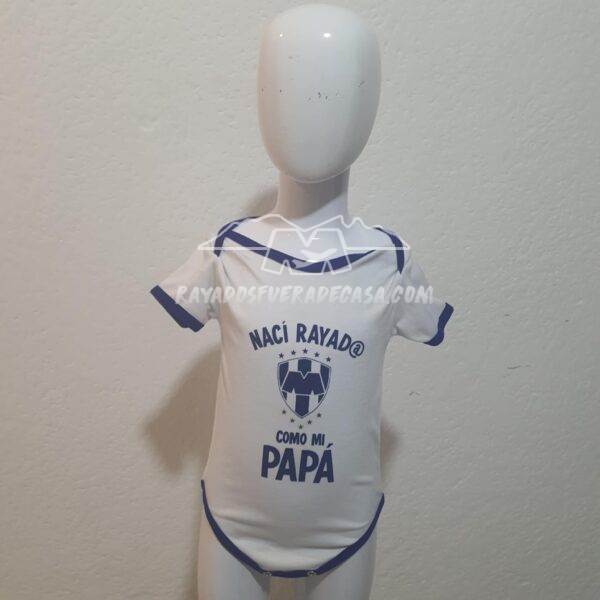 Pañalero "Rayad@ como mi papá" Talla 18 meses