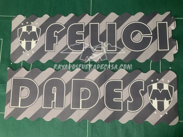 Banda FELICIDADES para cumpleañer@ Rayad@