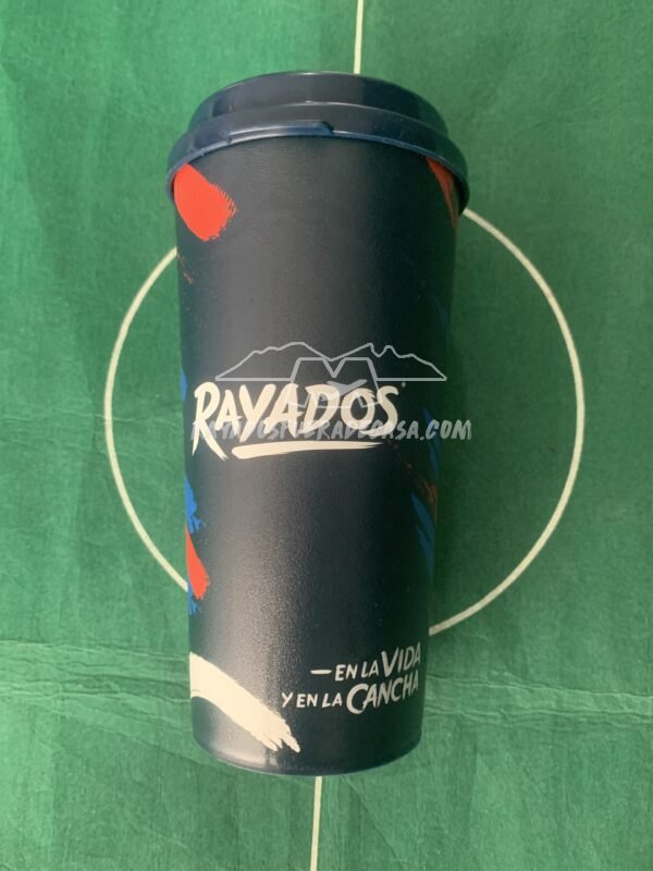 Vaso cafetero Rayados