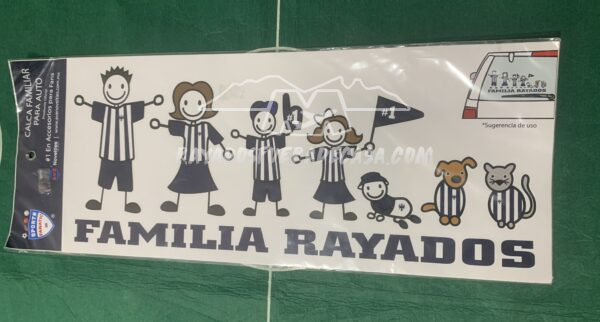 Estampa Familia Rayados