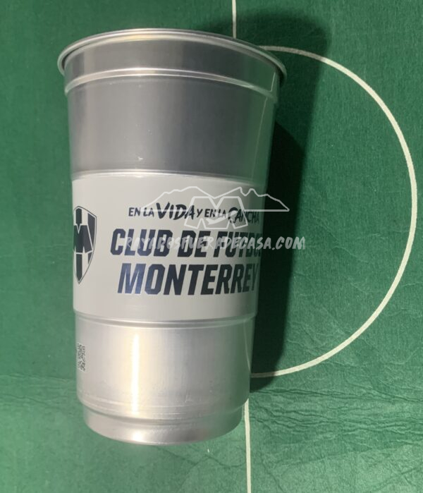 Vaso de aluminio Rayados