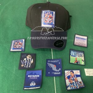 IMG_1380 Gorra Rayados con 7 parches intercambiables ajustable unitalla