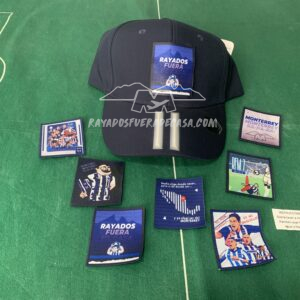 IMG_1382 Gorra Rayados con 7 parches intercambiables ajustable unitalla