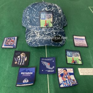 IMG_1384 Gorra Rayados con 7 parches intercambiables ajustable unitalla
