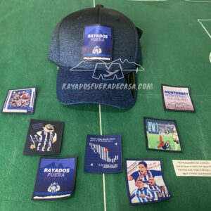 IMG_1387 Gorra Rayados con 7 parches intercambiables ajustable unitalla