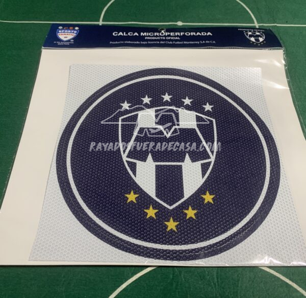 Calcomania Perforada de Rayados