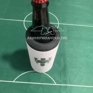 IMG_1558 Portalatas de acero inoxidable Norday con escudo de Rayados