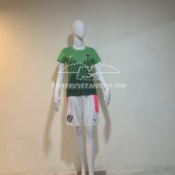 Jersey Rayados visita temporada 11-12 Talla Xs Corte Para Dama