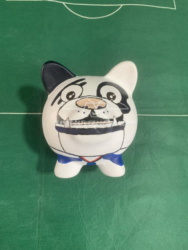 Alcancía Monty de cerámica pintada a mano.