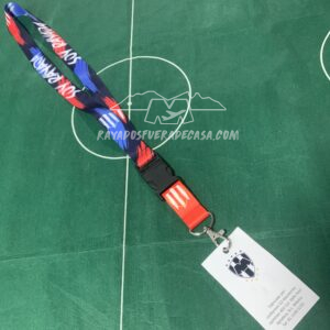 IMG_1848 Lanyard (porta gafetes) Rayadas rojo con azul