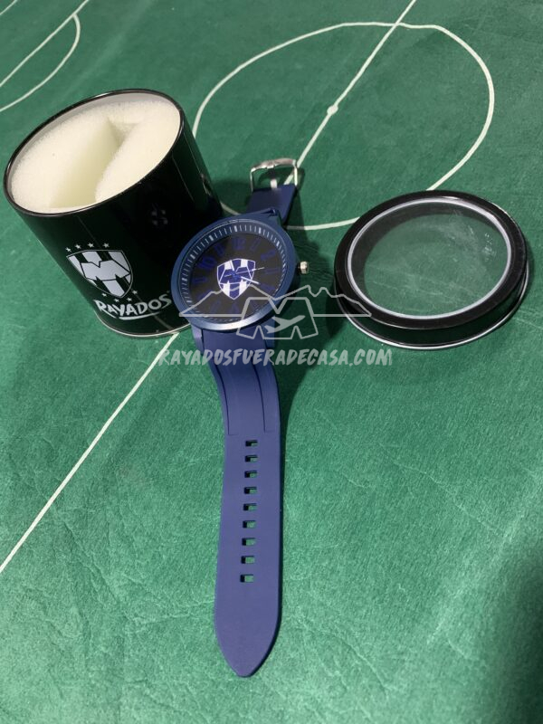Reloj deportivo Rayados color azul