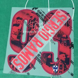 Estampado Oficial despedida Sergio Ramos 93