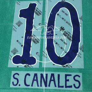 Estampado Oficial Sergio Canales MDC 2025 visita