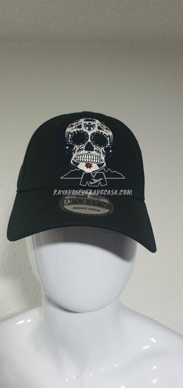 Gorra Rayados día de muertos ajustable unitalla