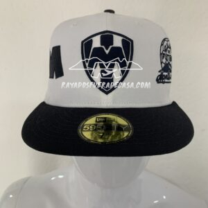 Gorra Rayados cerrada talla 7 1/2 (59.6cm)