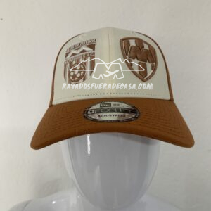 Gorra Rayados de broche ajustable unitalla dual logo