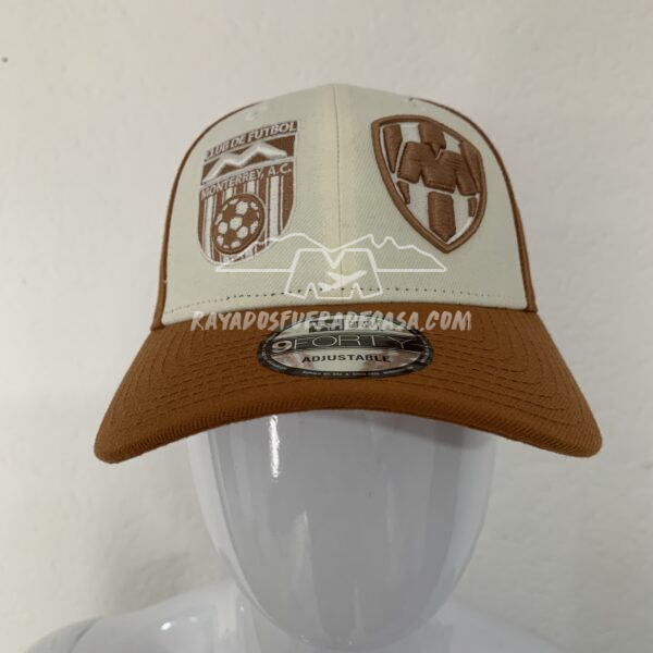 Gorra Rayados de broche ajustable unitalla dual logo