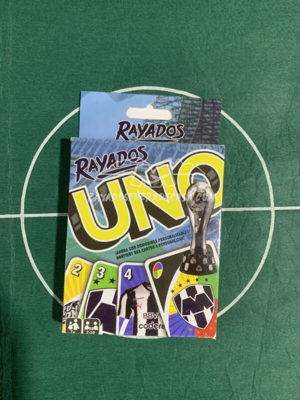 Juego UNO edición Rayados