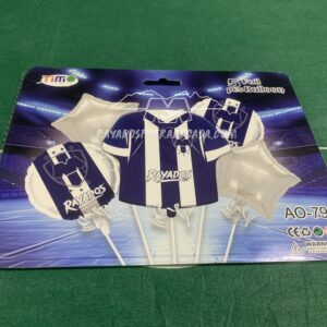 Set de 5 globos edición Rayados