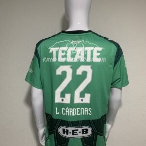 Jersey visita portero temporada 26-27 UTILERÍA L. CÁRDENAS 22